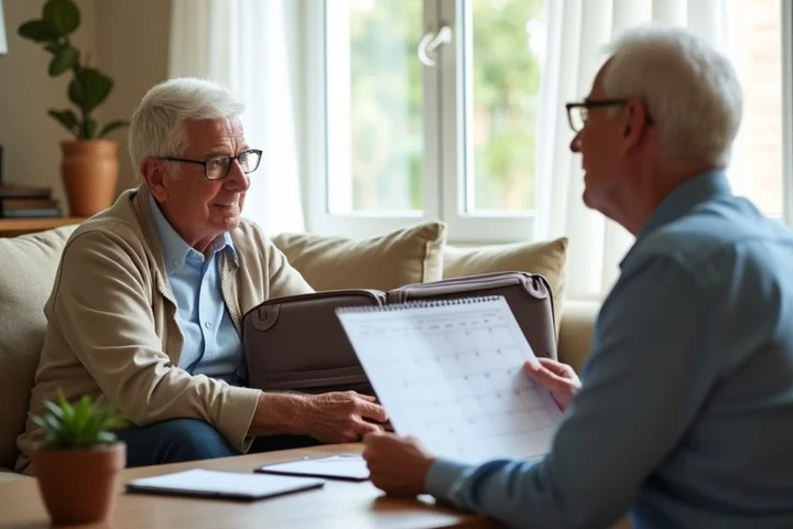 During a conversation with a seasonal resident or frequent visitor