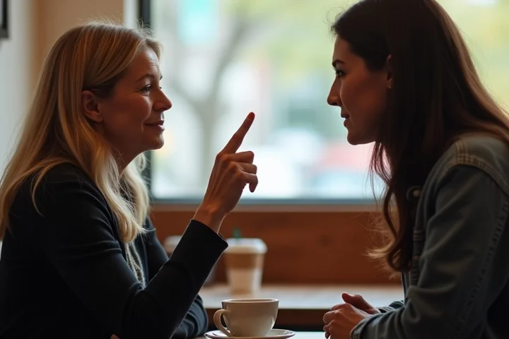 When a new connection asks about a late spouse